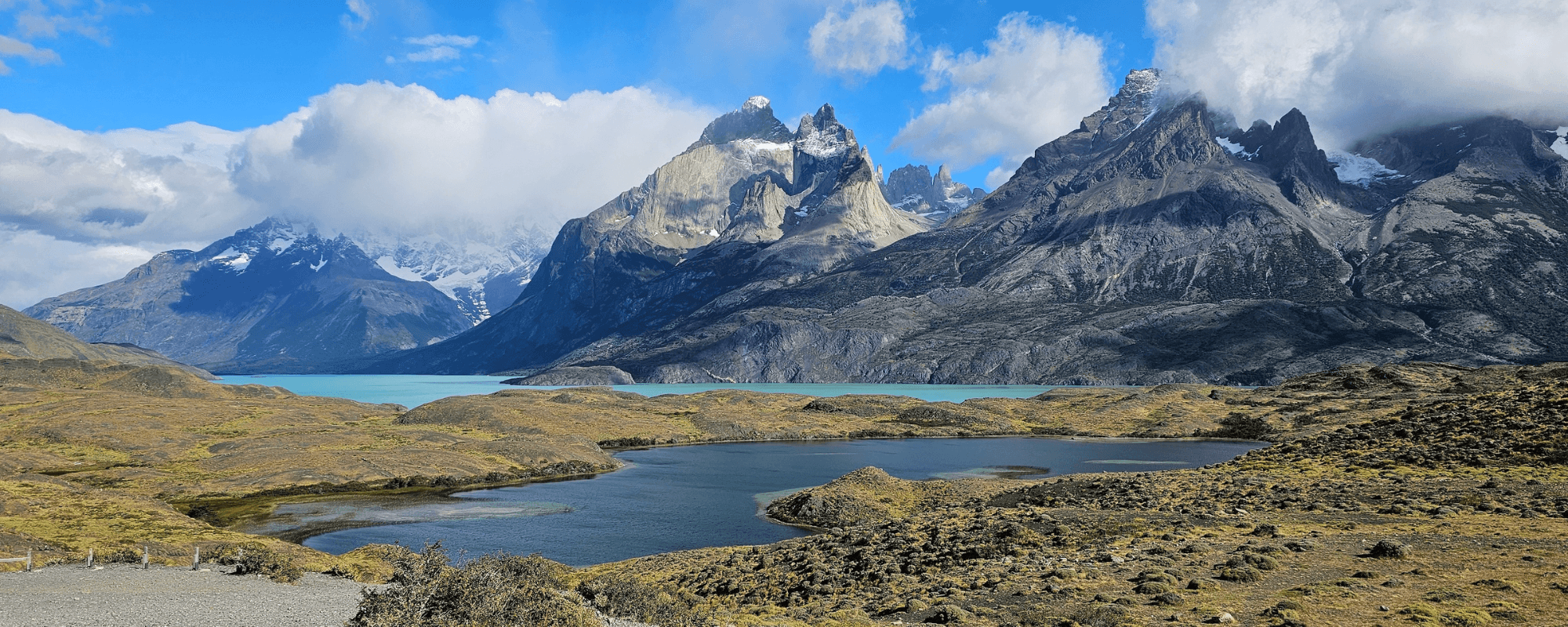 Torres del Paine mountains in Patagonia