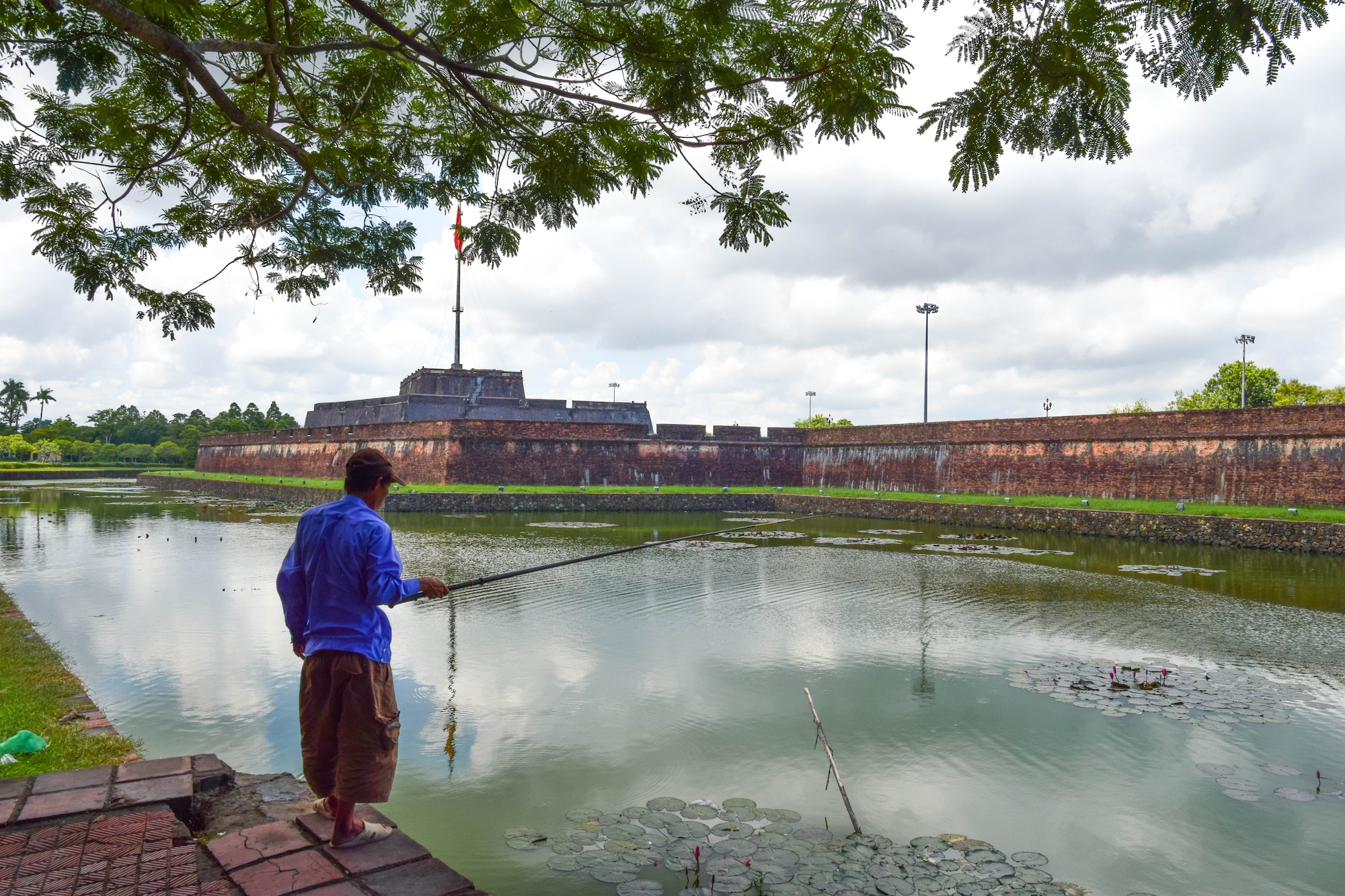 A view of the Imperial City, Hue
