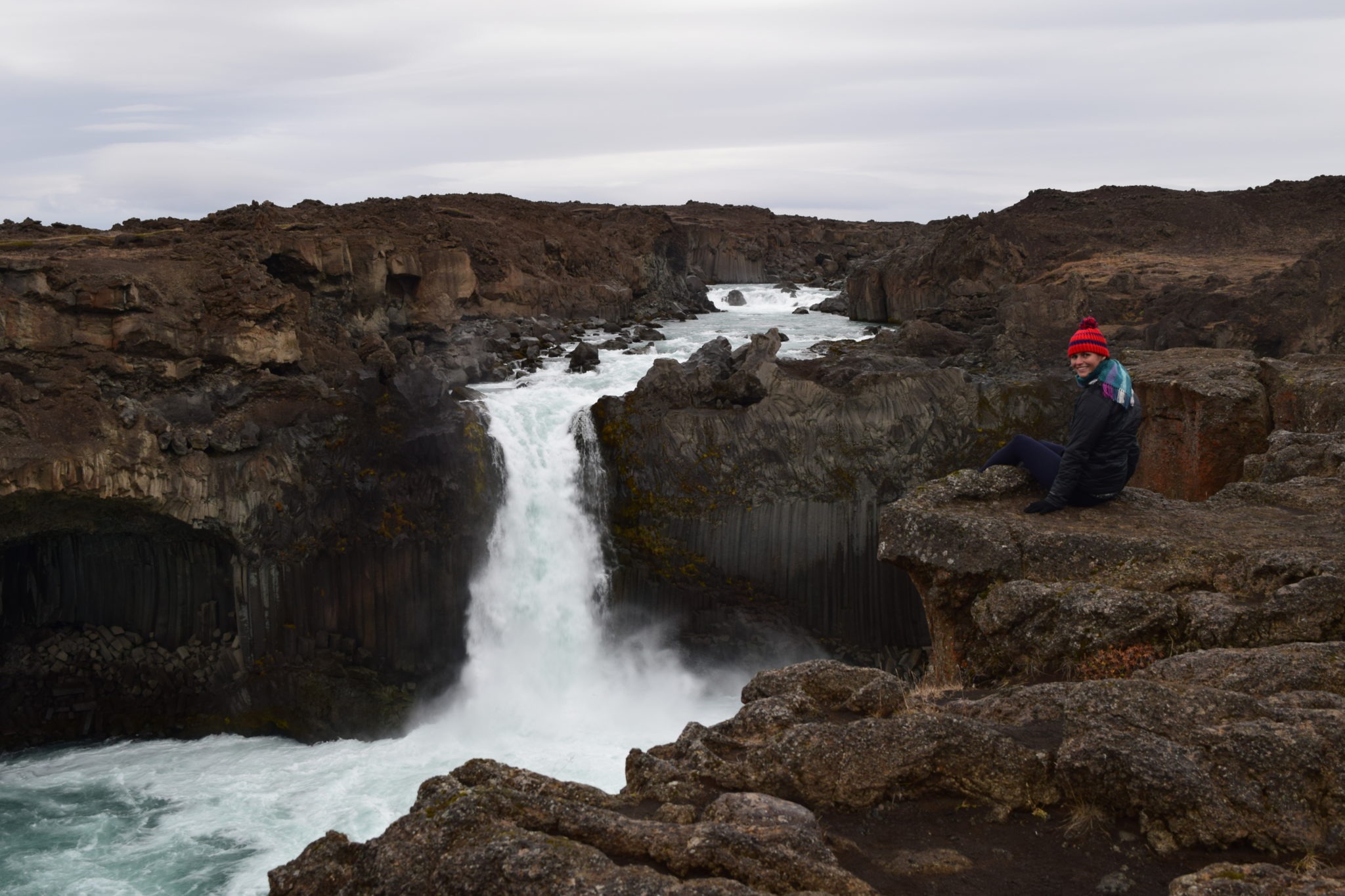 Sitting with Aldeyjarfoss to myself