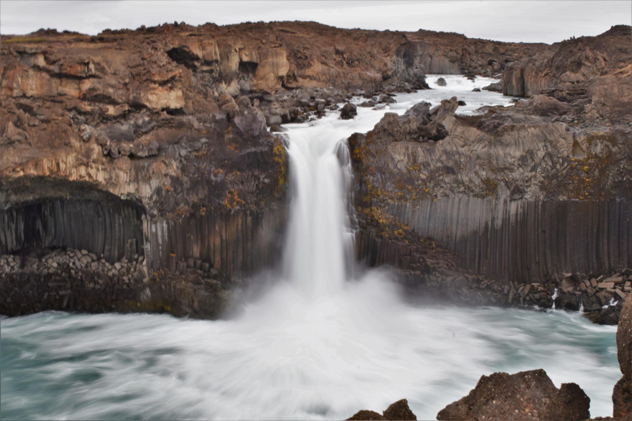 Aldeyjarfoss — the favourite waterfall of the whole trip