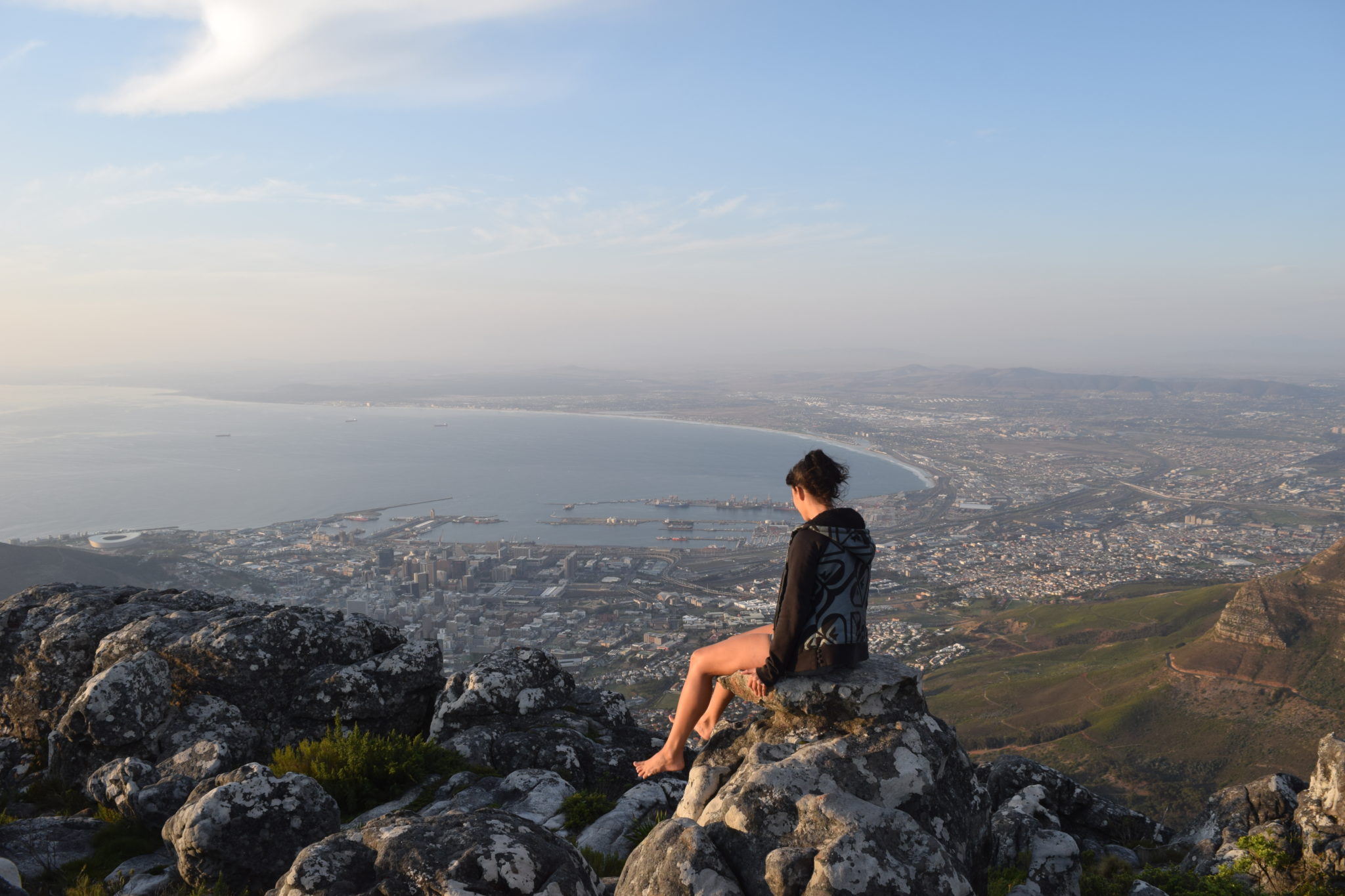 On top of Table Mountain