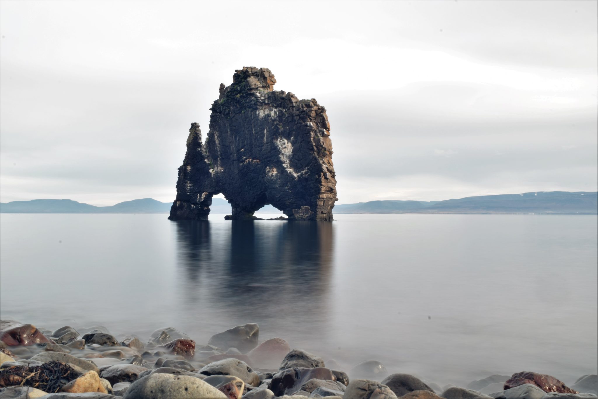 Hvítserkur — definitely a rhino