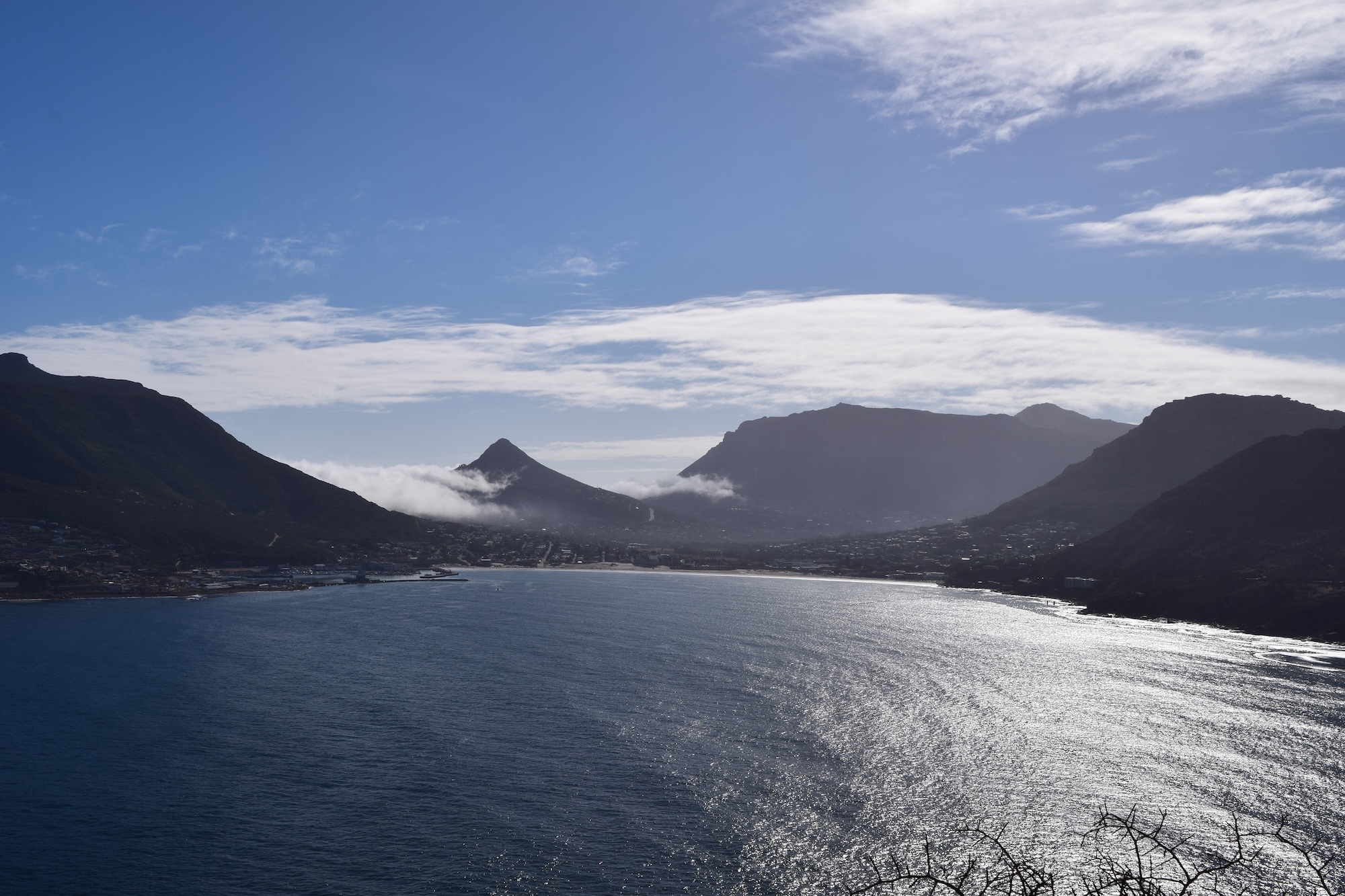 Chapman's Peak looking over Hout Bay