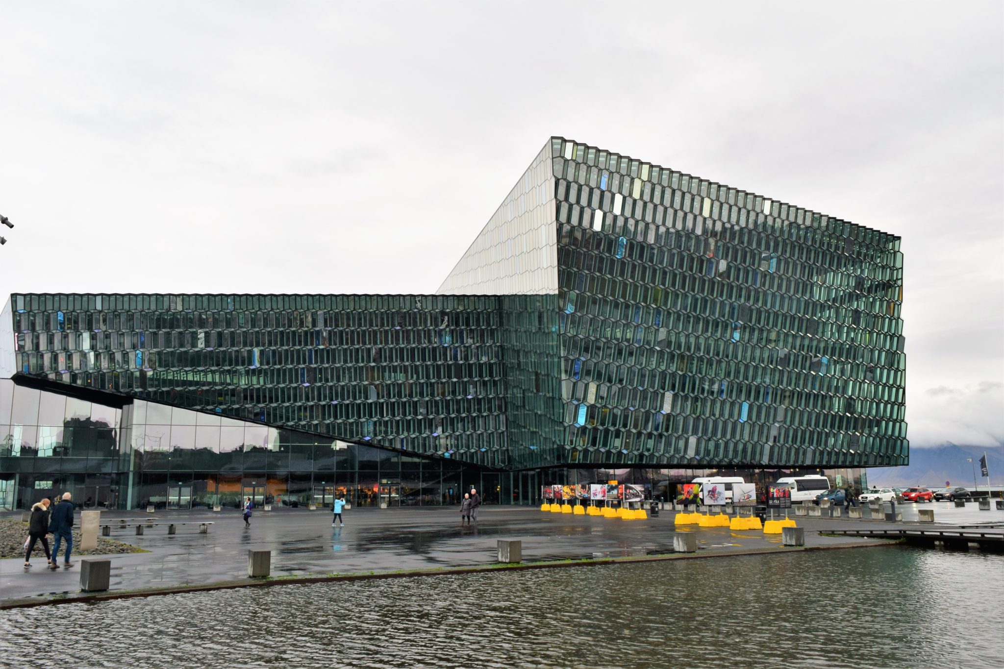 Harpa Concert Hall on Reykjavik waterfront