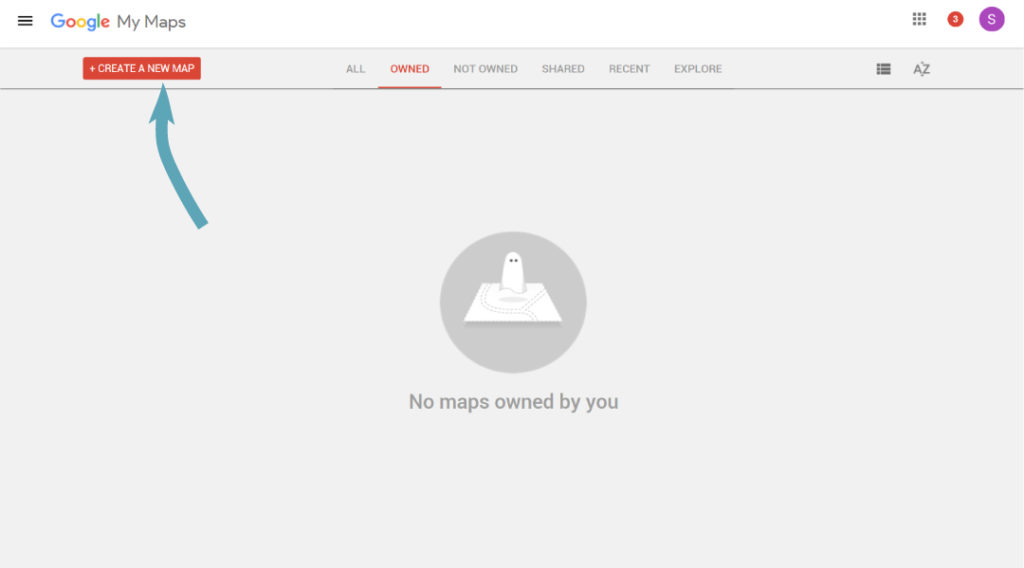 Google Maps for travel planning — step one