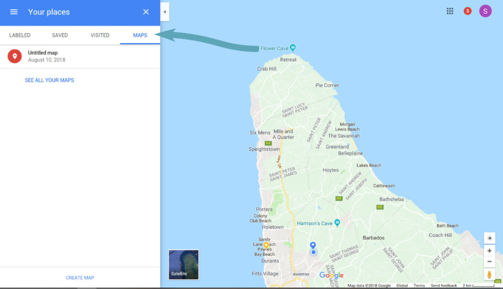 Selecting your map