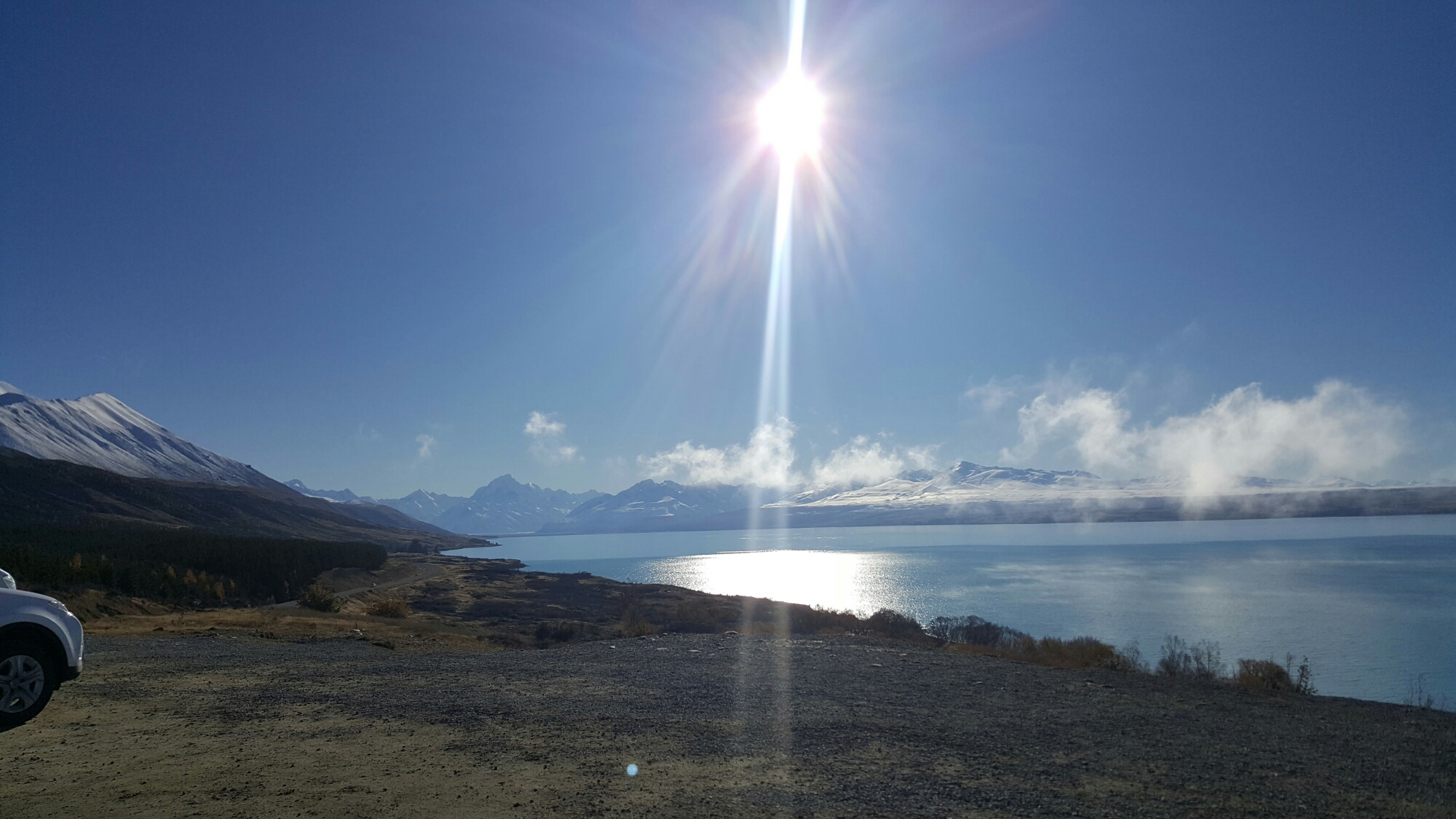 Mount Cook from Lake Pukaki, New Zealand