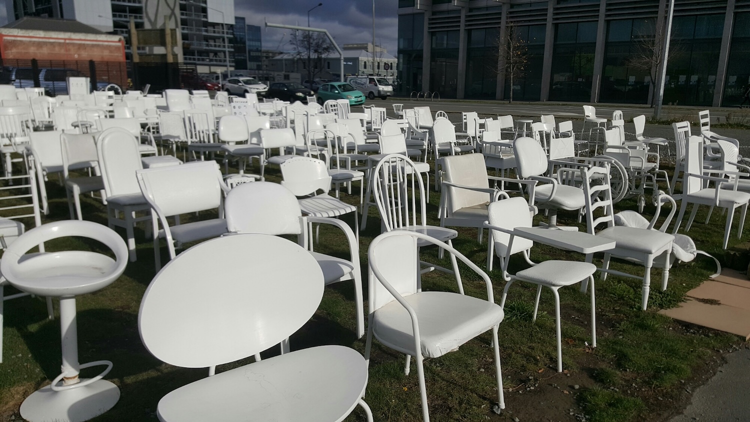 185 Chairs Memorial, Christchurch