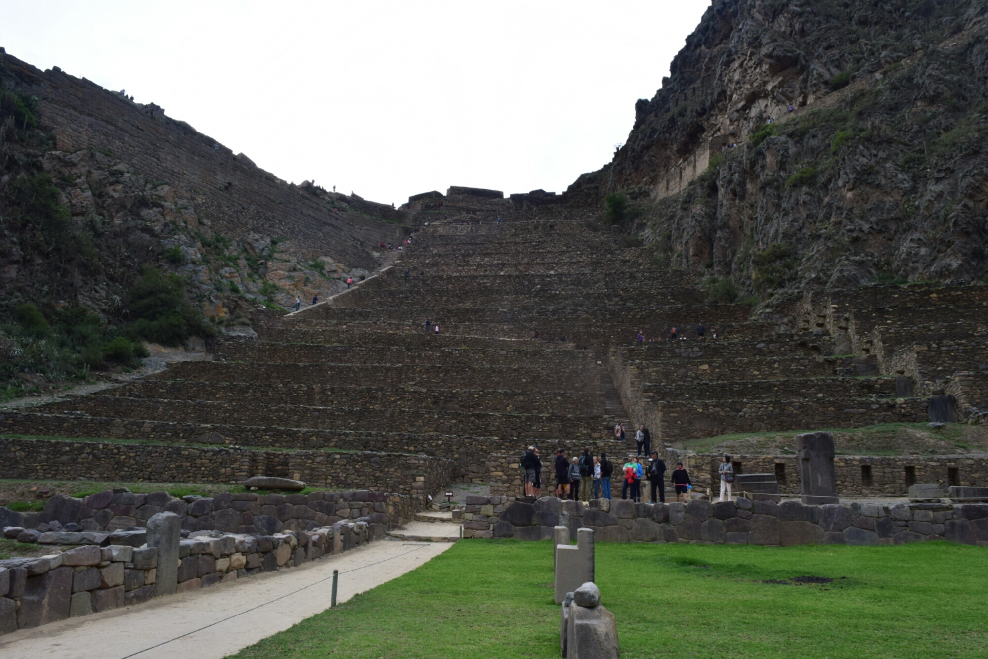 The ruins at Ollantaytambo