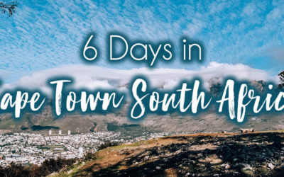 6 Days in Cape Town South Africa